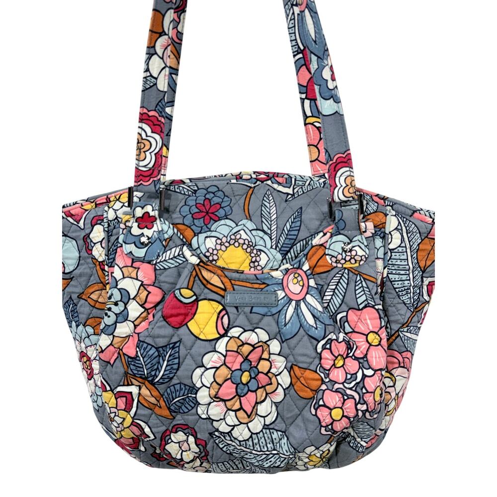 Vera Bradley Glenna Tropical Evening Handbag / Tote Bag - Picture 2 of 9